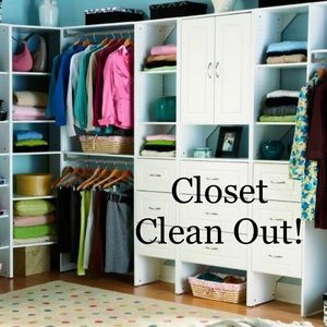 Closet Clean Out!